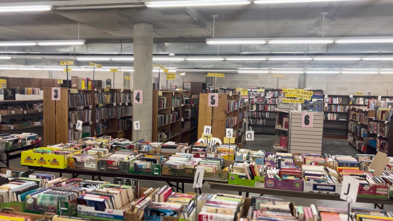 Great Falls library kicks off annual AAUW Book Sale