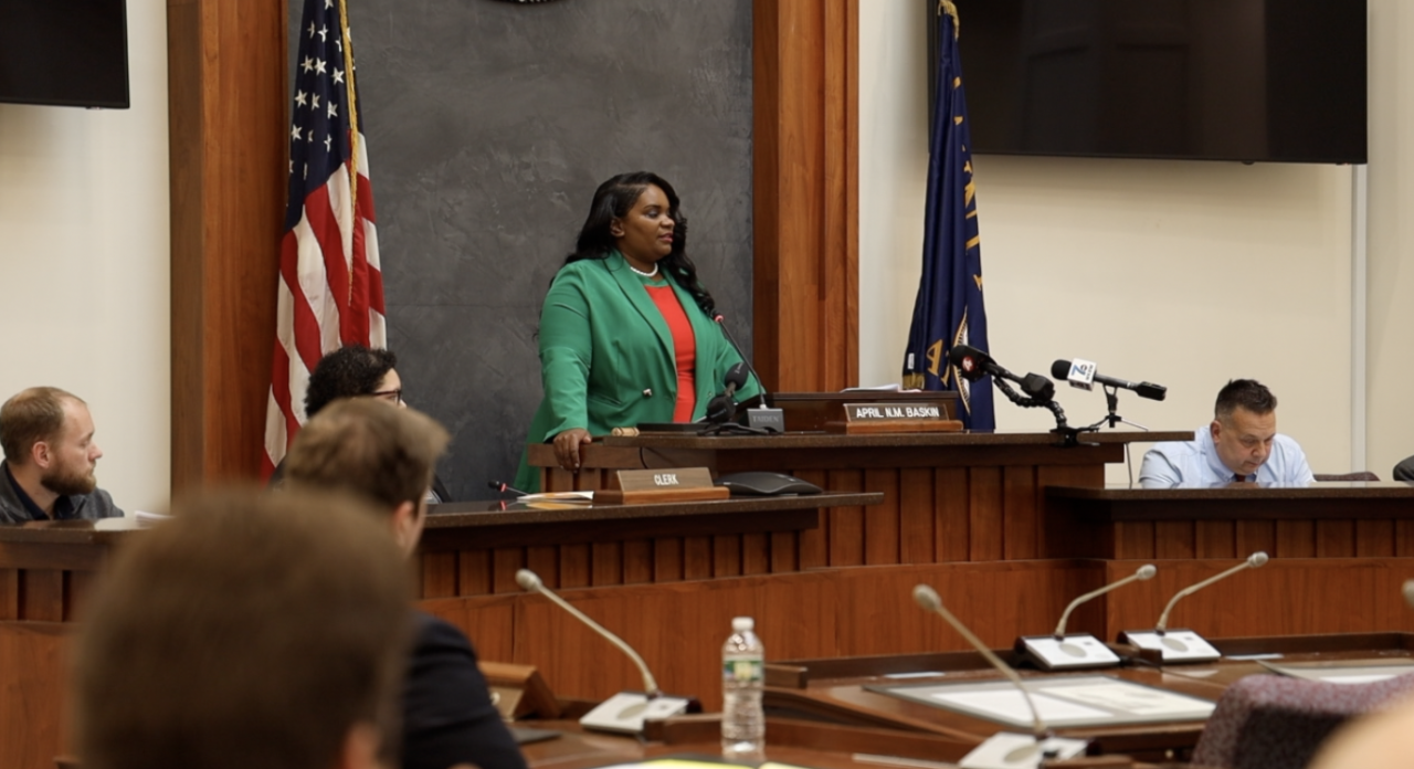 (D) Chairwoman, Erie County Legislator April N.M. Baskin.
