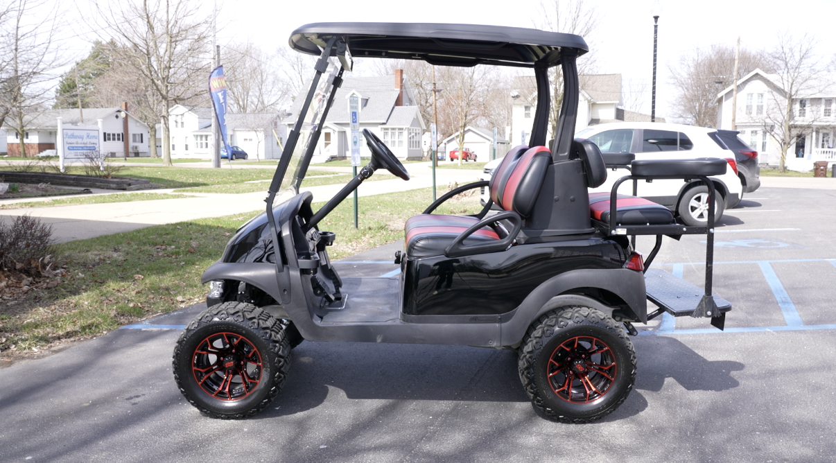 Kory Witt's golf cart
