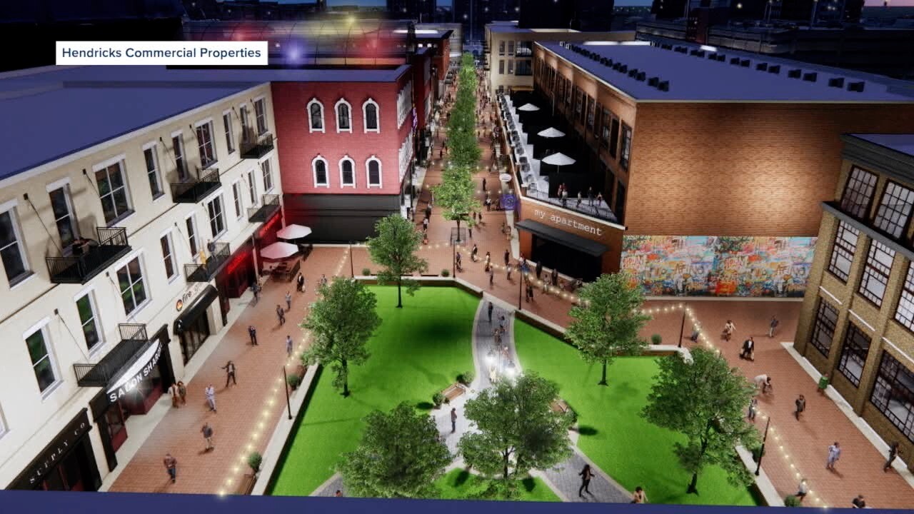 Circle Centre Mall Rendering