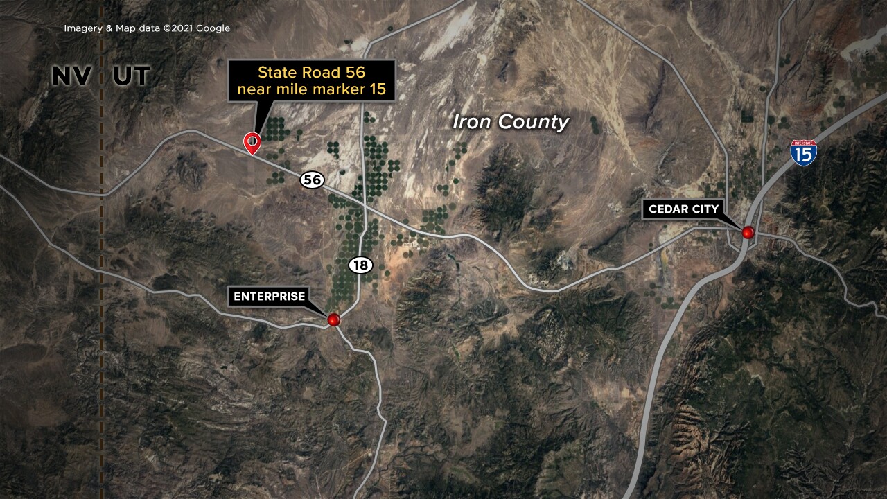 Iron County Accident Map