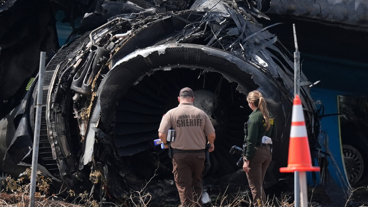 APTOPIX Amazon Plane Overruns Runway