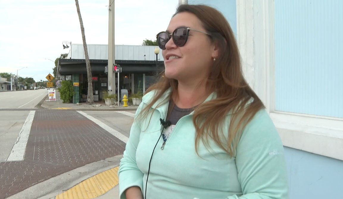 Allie Lee of Sebastian talks about traffic and navigating downtown Vero Beach.