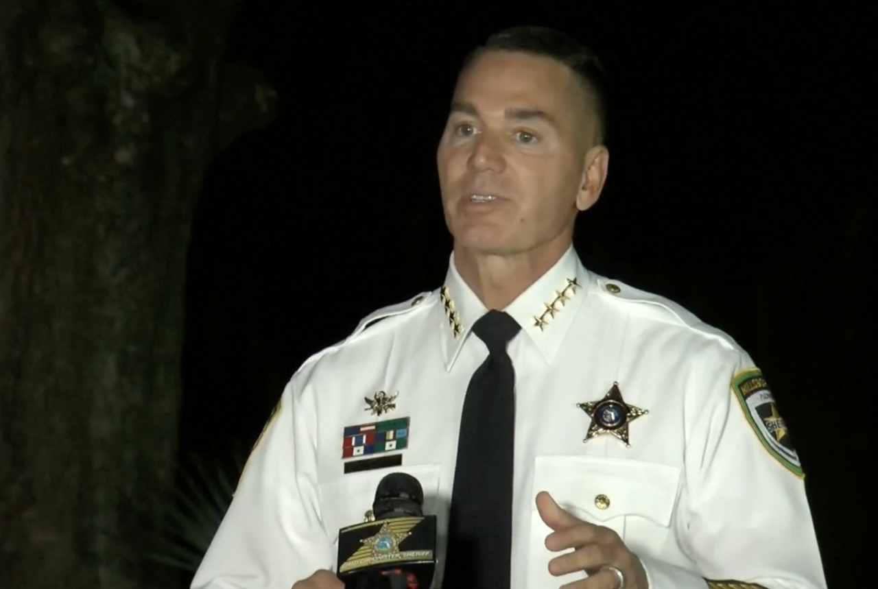 Hillsborough County Sheriff Chad Chronister Sept 2023