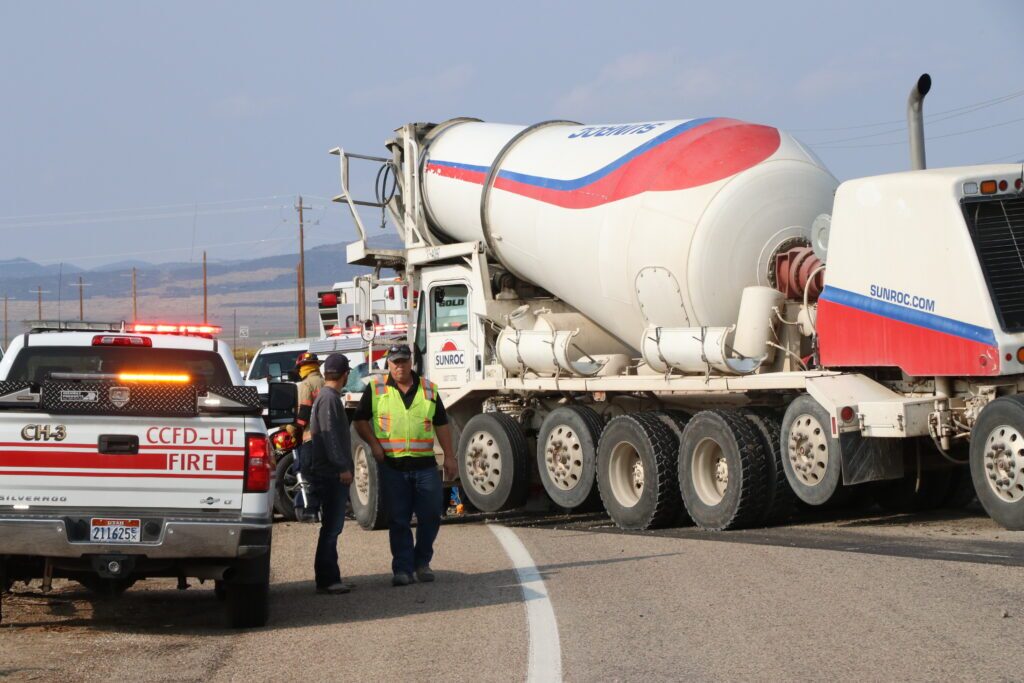 Cement Truck Accident