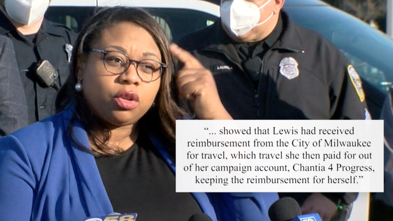 Lewis accusations quote board