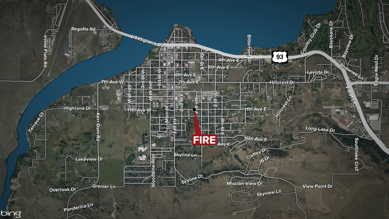 Polson 11th Avenue Fire Map