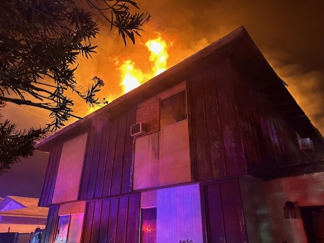 Lana Drive fire