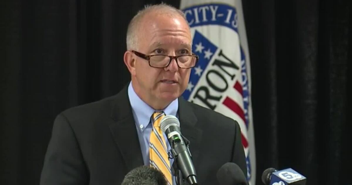 Akron Mayor Dan Horrigan won't say if he's running for reelection