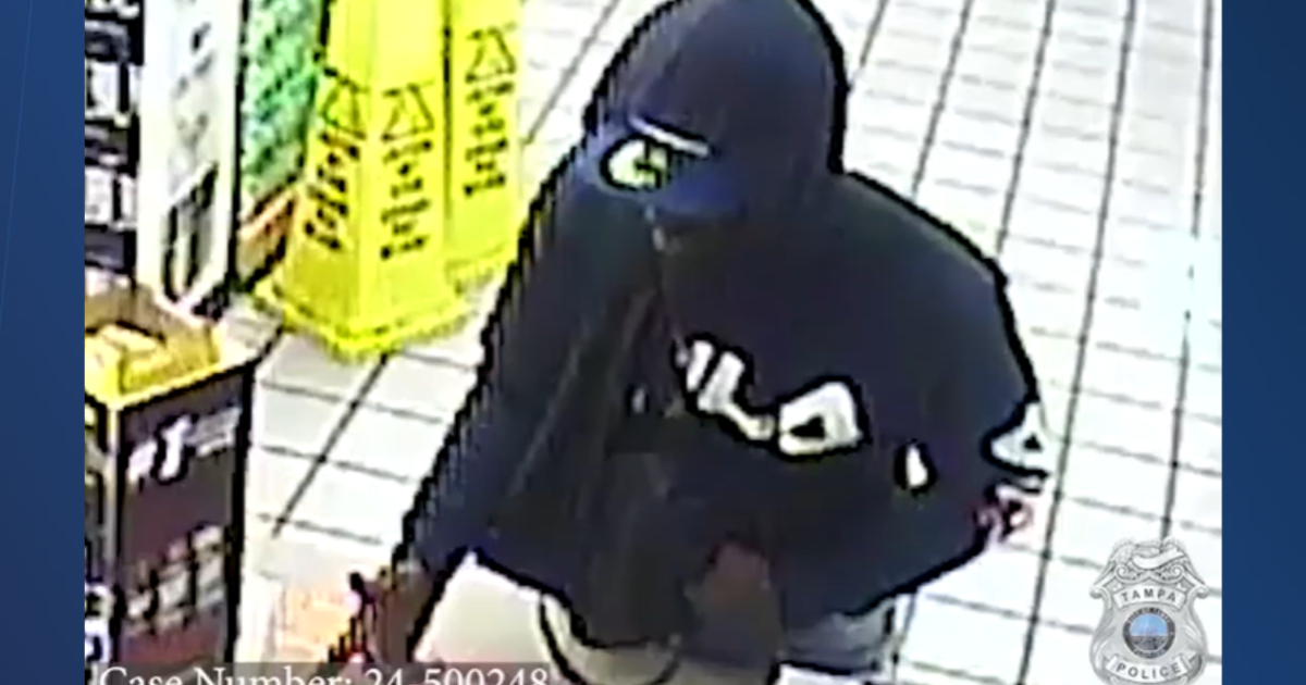 TPD looking for suspect wanted for armed robbery of Tampa Circle K