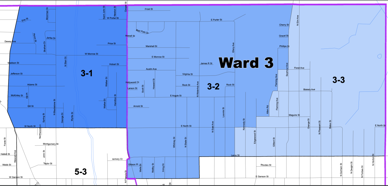 Jackson Ward 3 Map