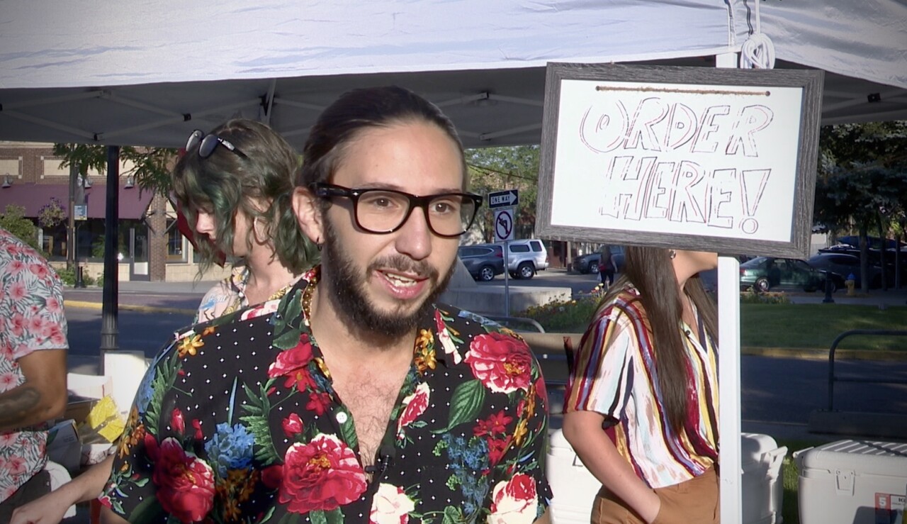 Edgar Cisneros spoke with MTN News about his new business, Taco Guy.