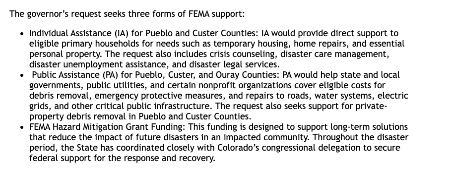 FEMA Support