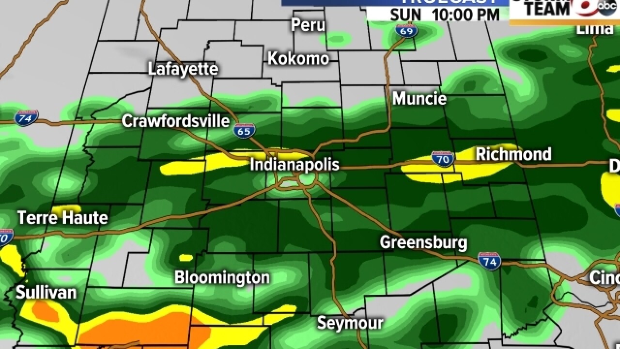 TIMELINE: When you can expect to see rain