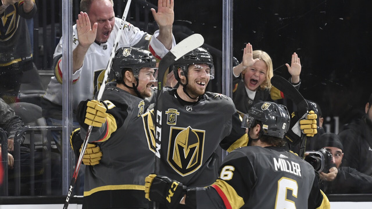 Vegas Golden Knights Win Playoff Game vegas-golden-knights-win-playoff-game