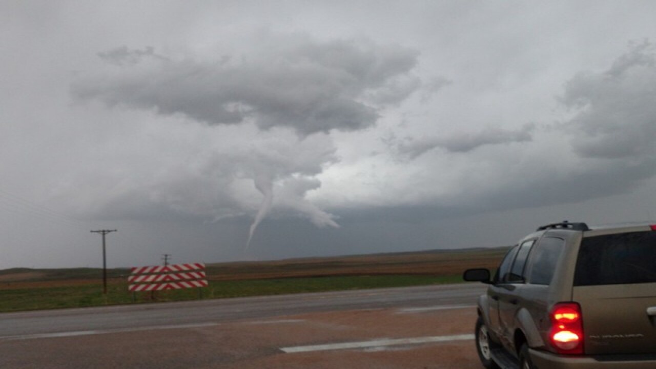 Tornadoes, hail touch down in Eastern Colorado