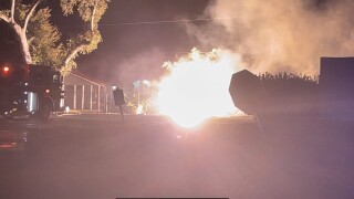 Explosive electrical fire fort myers 9-21-24 ft myers 