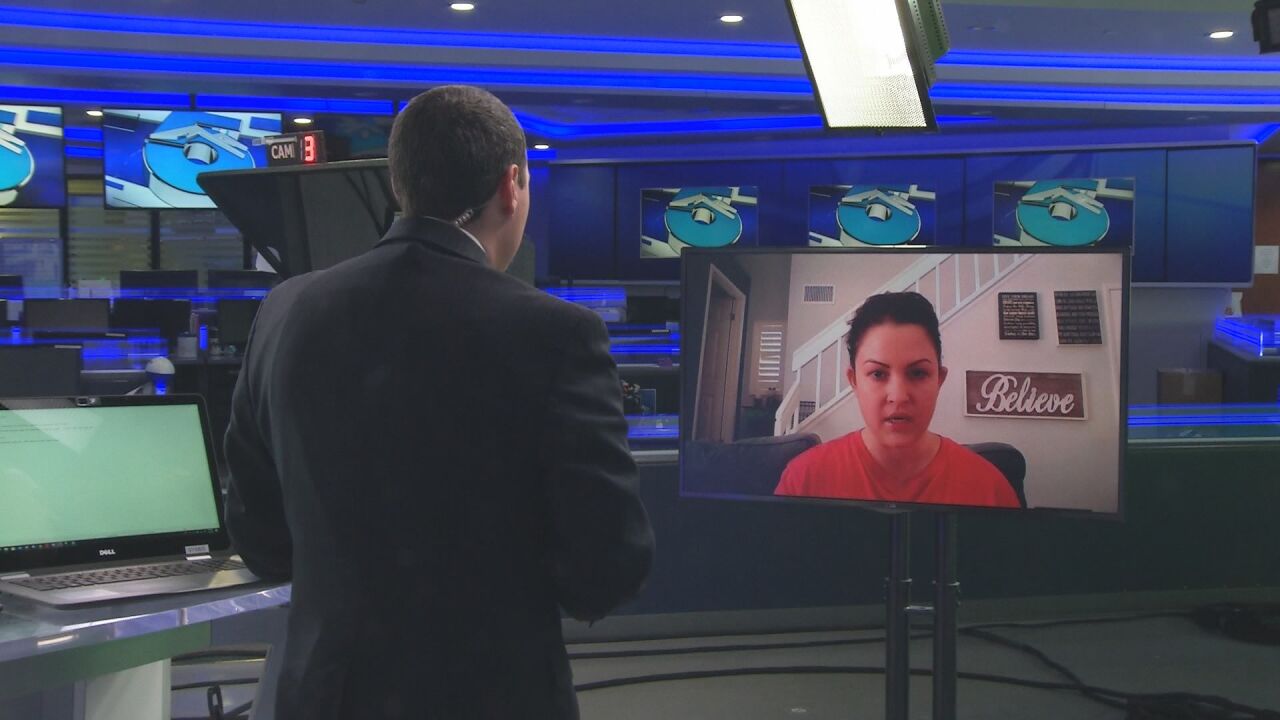 Eric interviewing Lauren Bidnick