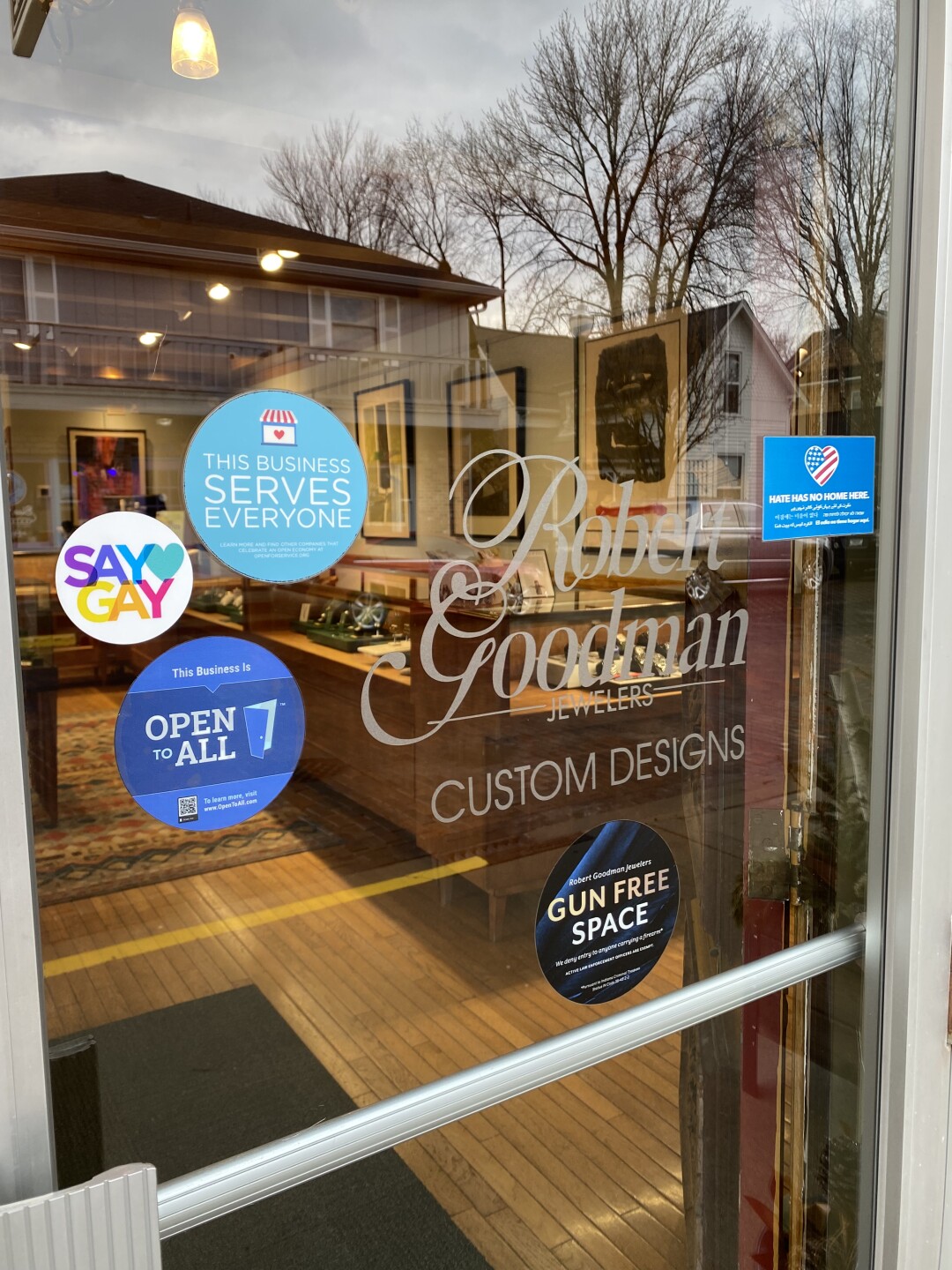 Say Gay sticker on door.jpeg