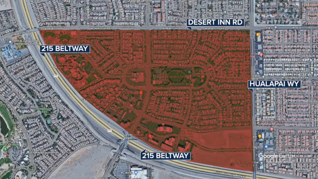 Area impacted by copper wire theft