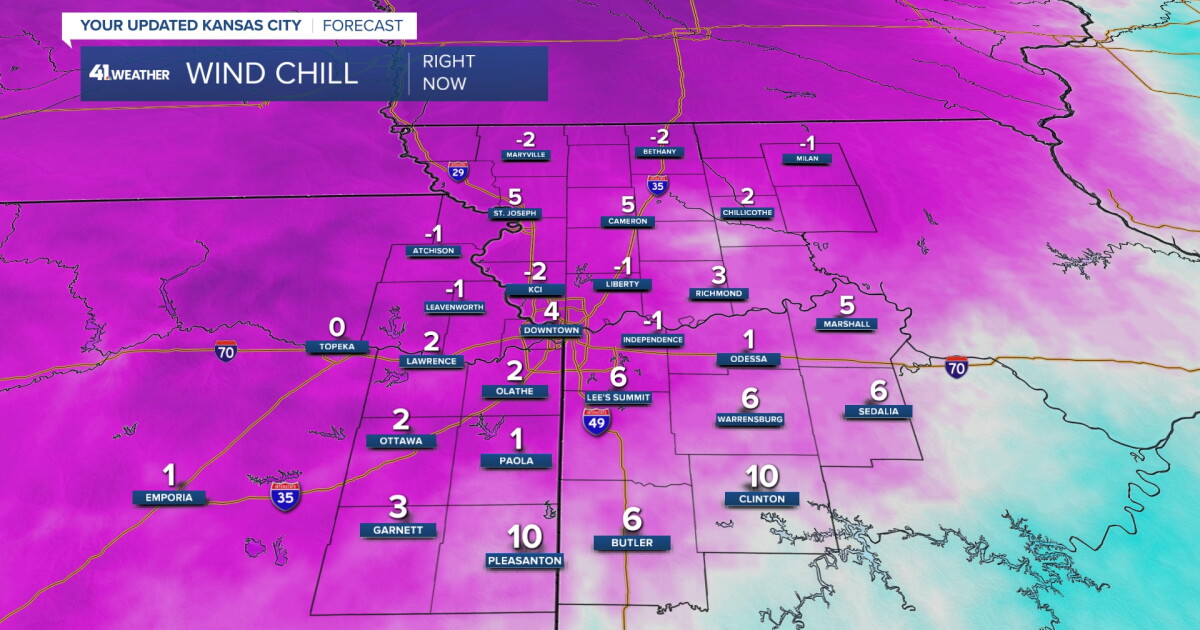KSHB 41 Weather Blog | Arctic air has entered, when does it exit?