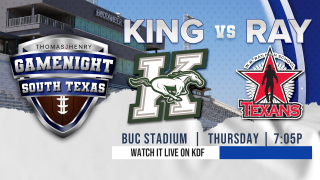 Game Night South Texas: Ray (1-0) meets King (0-1) for CCISD non-district duel