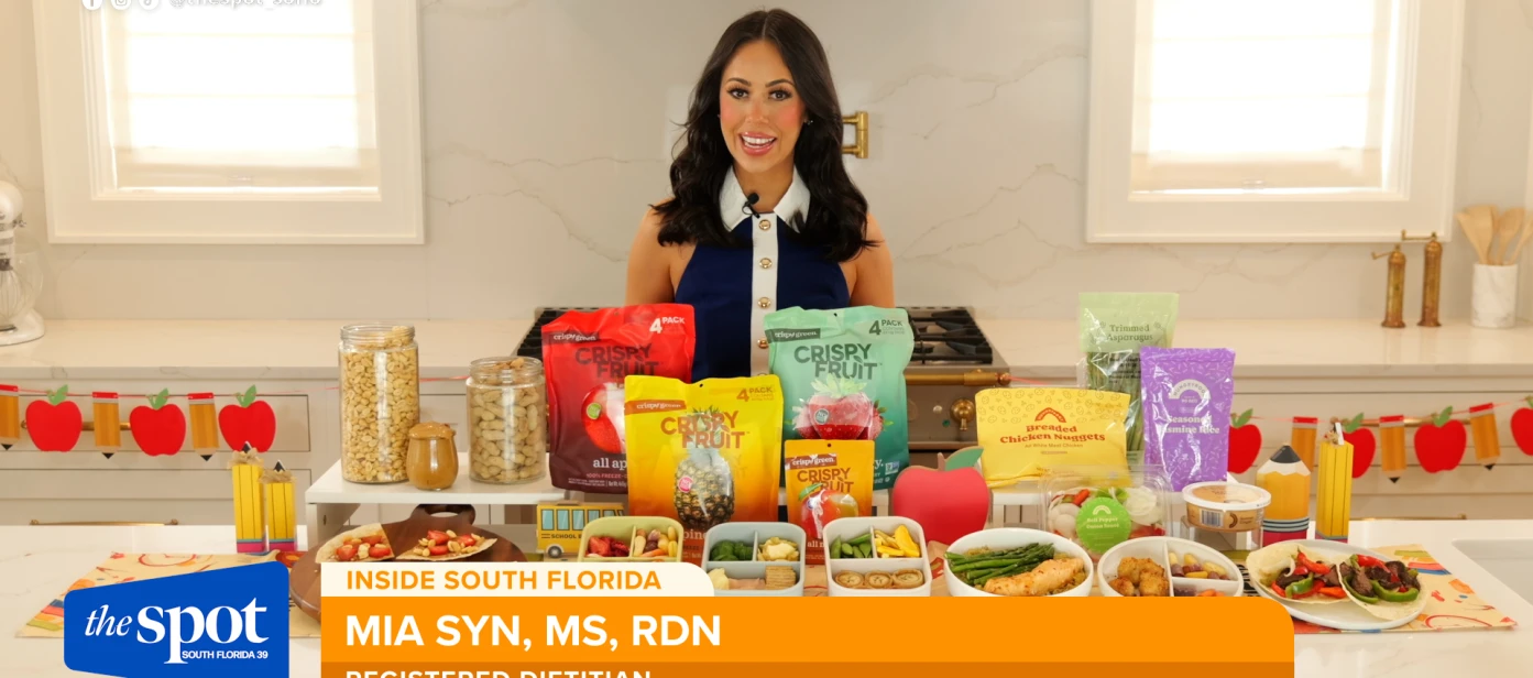 Dietitian shares simple tips for back-to-school meal and wellness routines