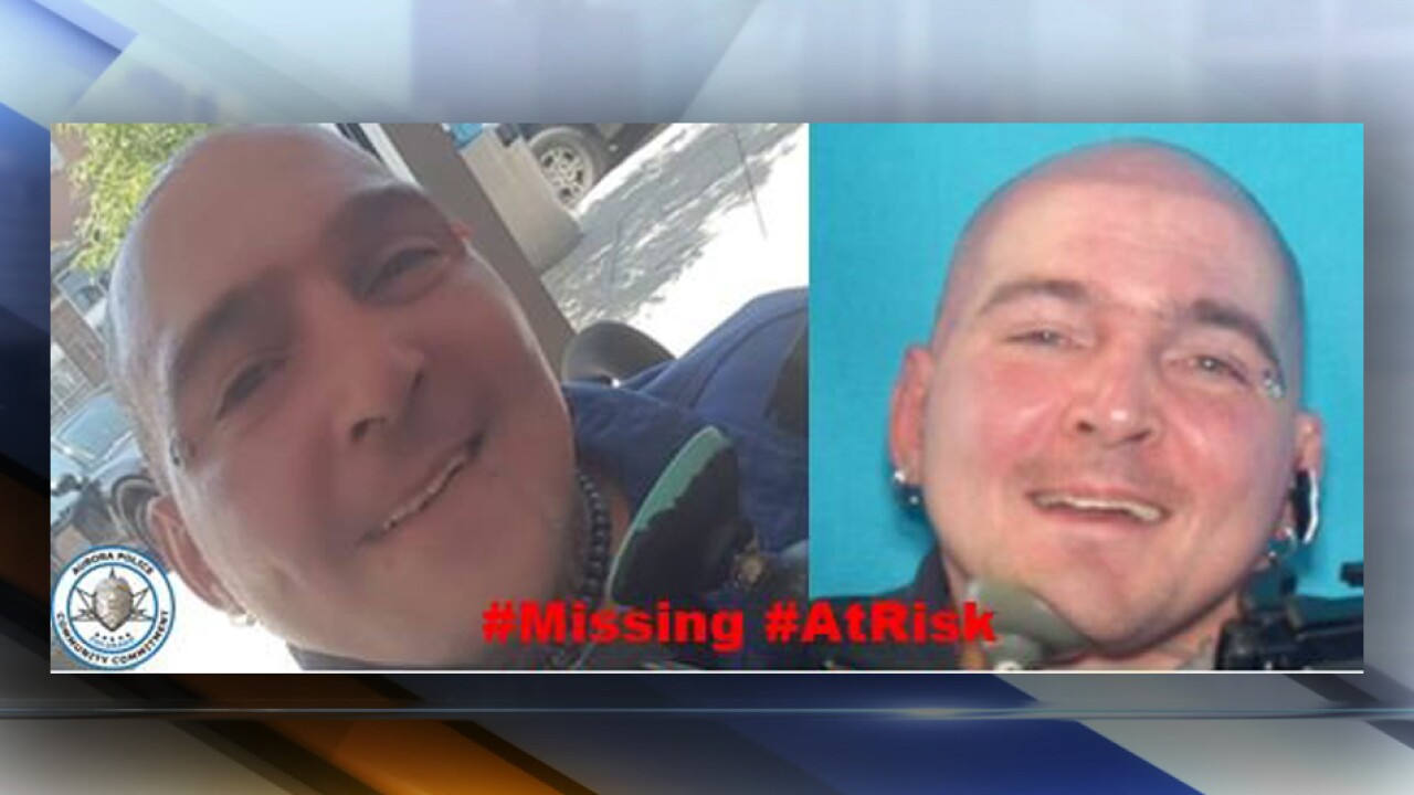 Aurora police searching for missing, atrisk man