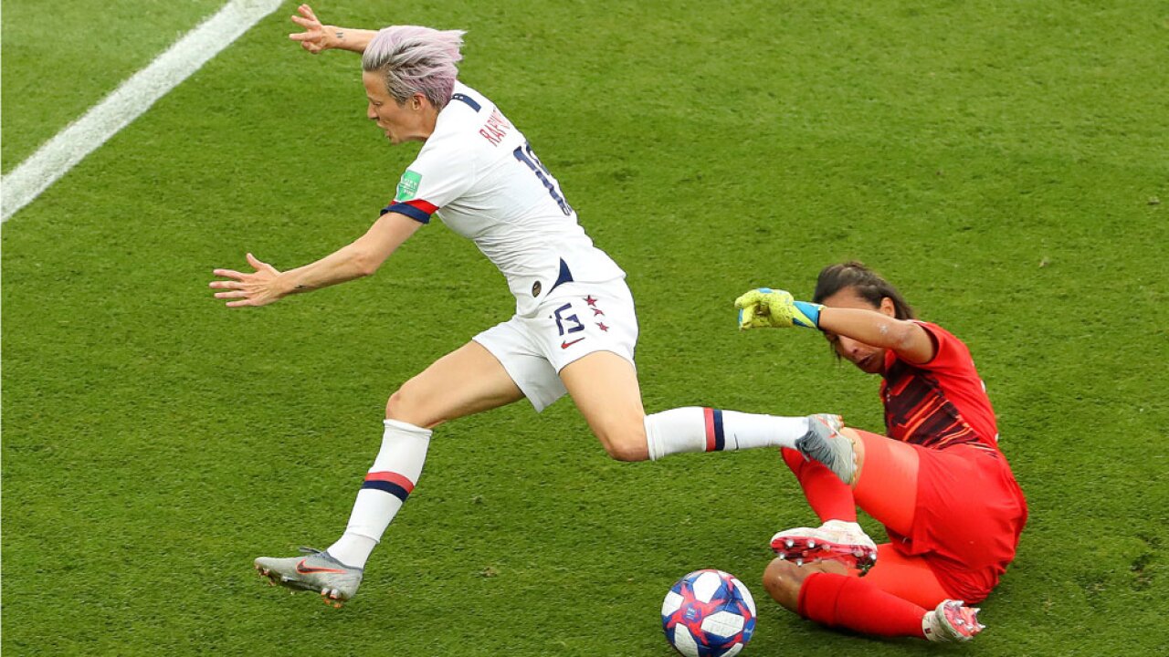 England Vs Usa Uswnt Plays England In The Women S World Cup