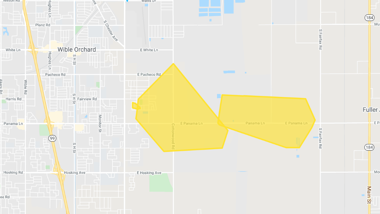 Power Outage In Southeast Bakersfield Leaves Hundreds Without Power