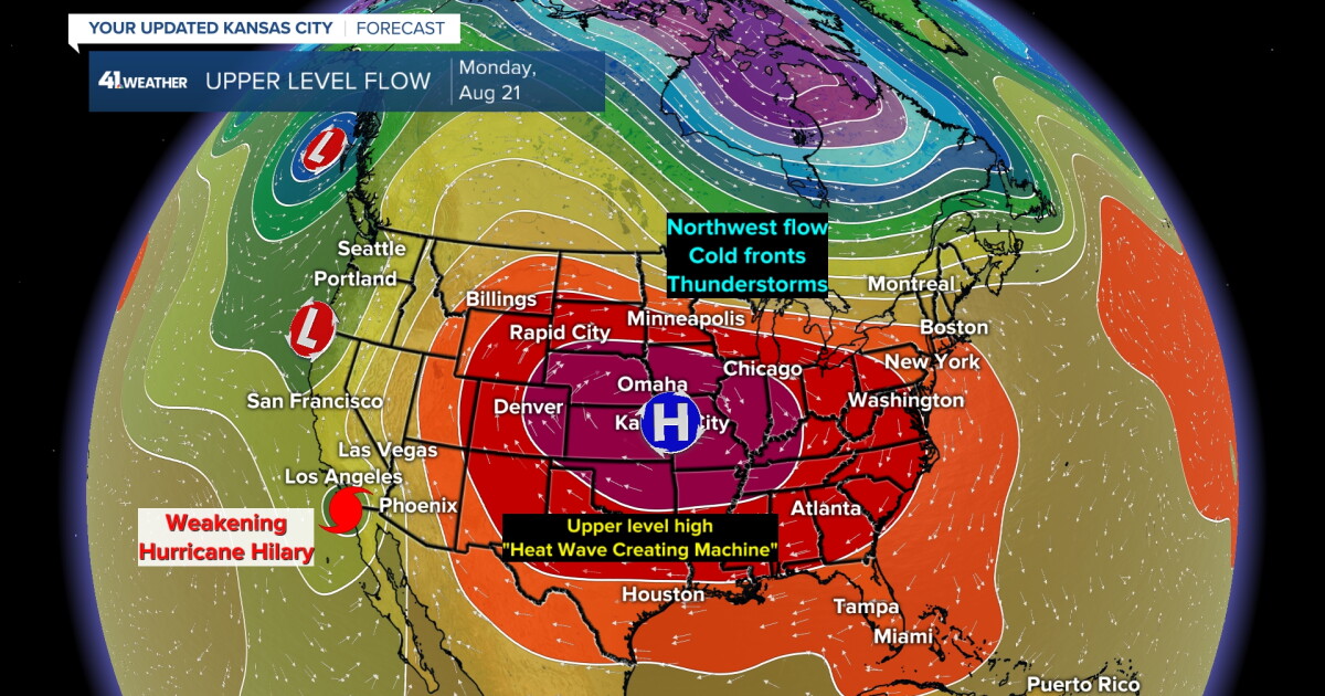 Weather Blog: Heat dome, Hurricane Hilary - Vimarsana News