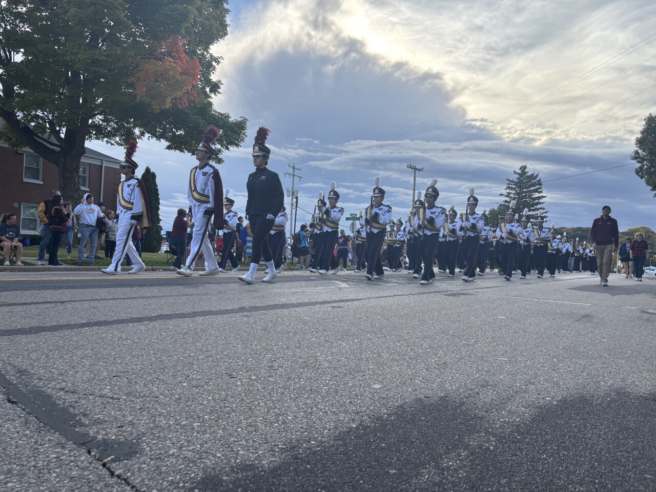 West Bend East and West Bend West play their final homecoming game before consolidating into one school