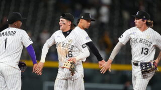Padres Rockies Baseball