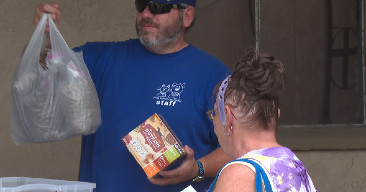 PACC reaches out to community with free pet food and supplies PACC reaches out to community with free pet food and supplies