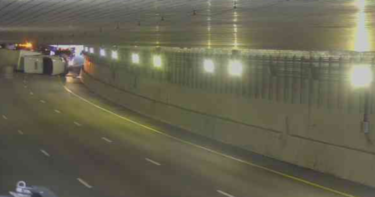 Northbound I-71 reopens at Lytle Tunnel after semi overturns, leaks fluids - Vimarsana News