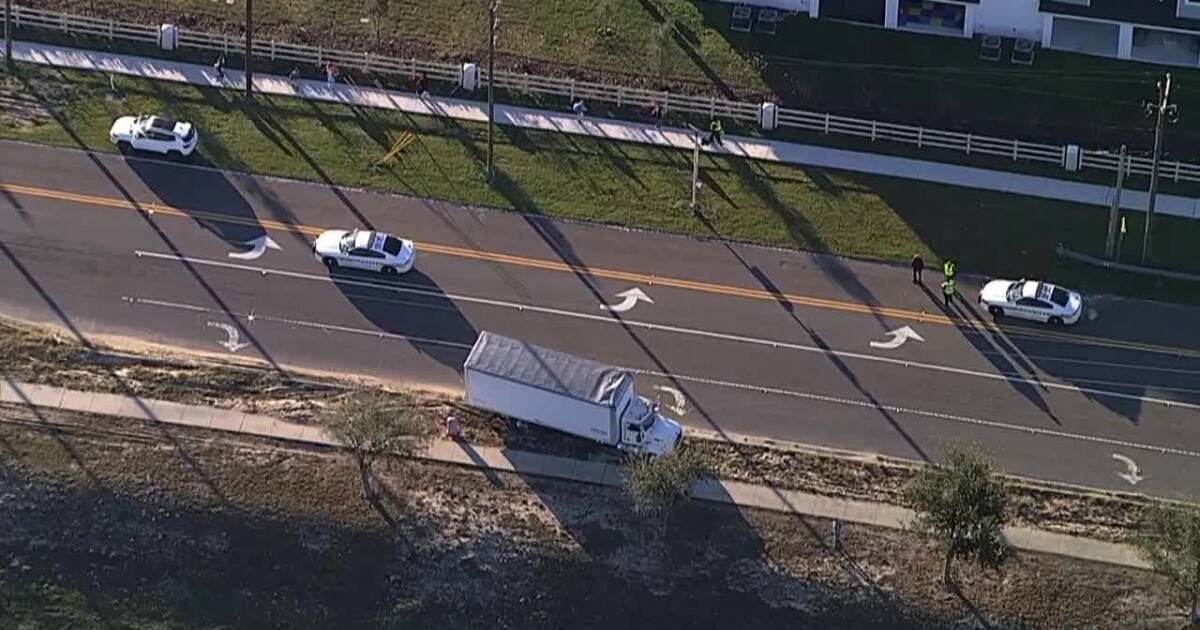 Teen girl hit by box truck while walking to school in Polk County