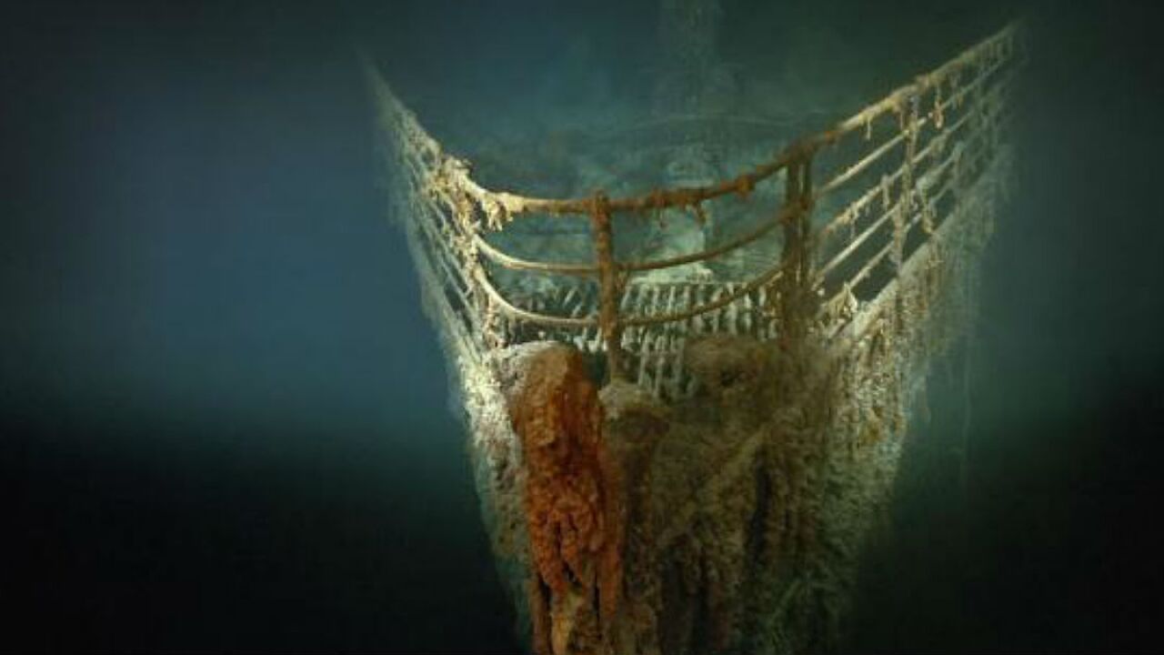 The Ocean Floor Is Swallowing The Sunken Titanic