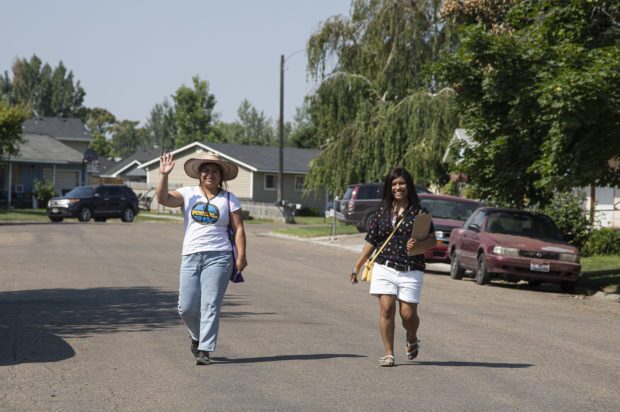 Canvassers go door-to-door looking to amplify the voices of Idaho Latinos