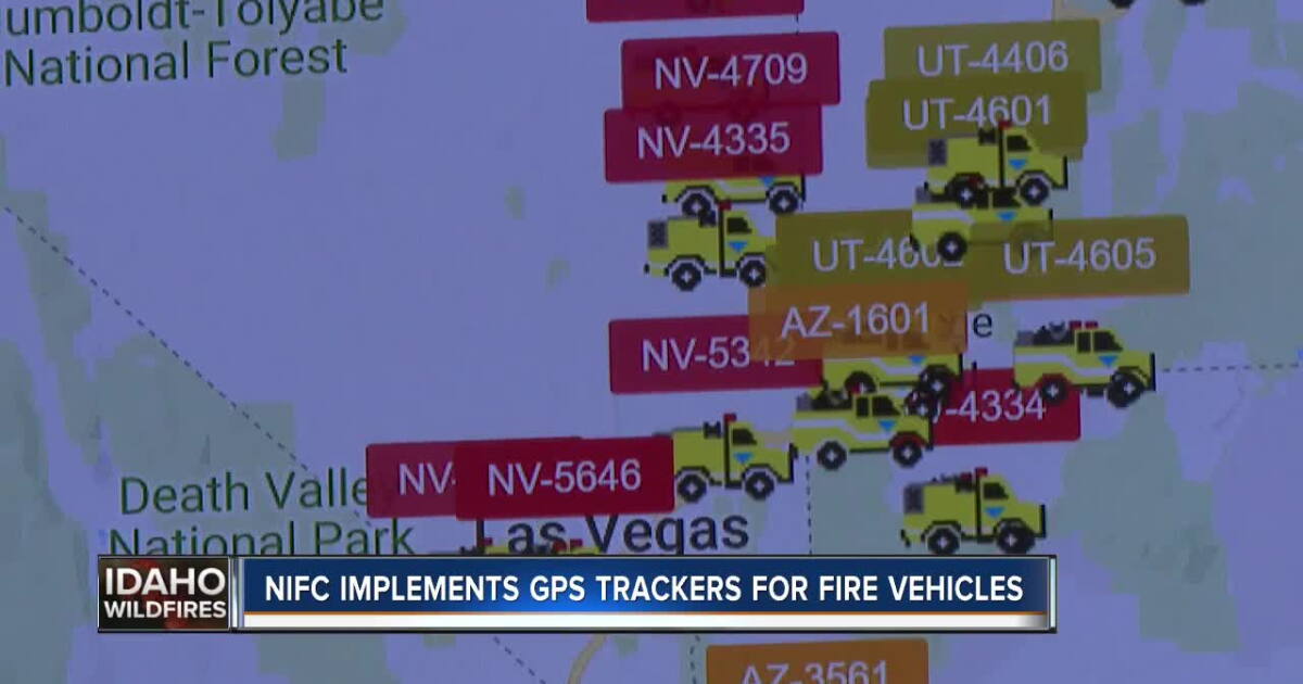 Fire Ctracking NIFC implements GPS trackers for fire vehicles