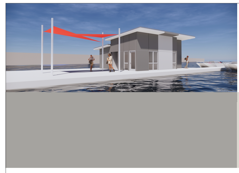 Cincinnati Parks submitted this 2019 plan for a simpler boat dock at Smale Park to the U.S. Army Corps of Engineers in May 2026, but said no details have been finalized.