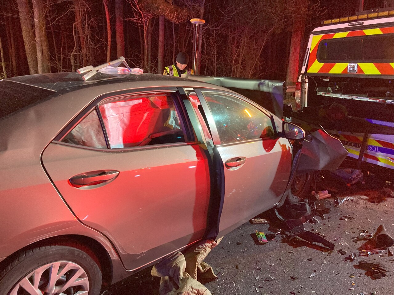 Driver dies after hitting VDOT truck during separate I-64 traffic stop