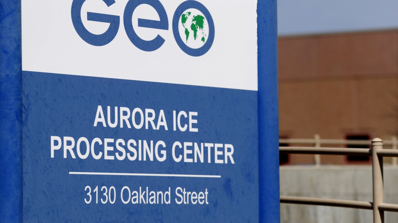 Geo Group immigrant detainment facility in aurora, colorado