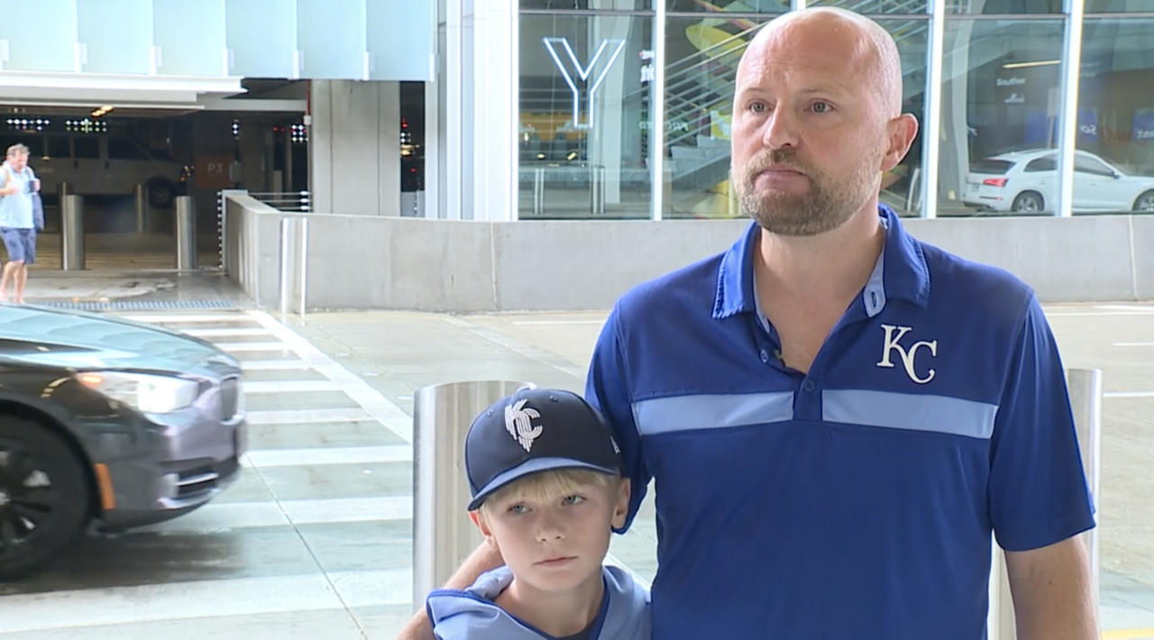 Wes Rogers and son Hank