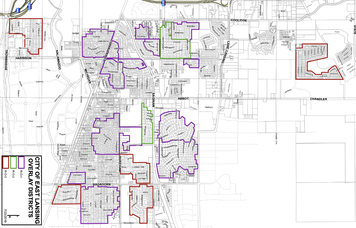 East Lansing Overlay Districts