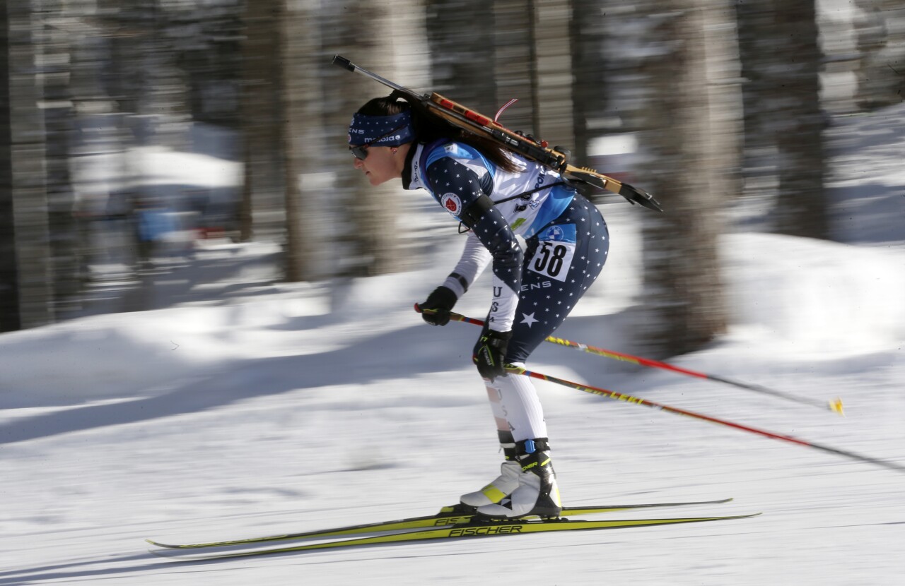 Joanne Reid_Slovenia Biathlon World Championships