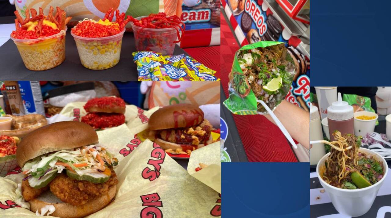 New items at the fair will include corn, Cheetos and Birria on top or in the food entrée!