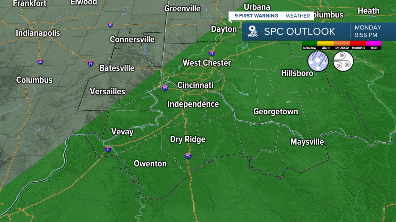 Monday SPC Outlook