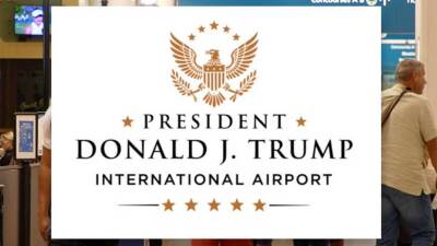 Donald Trump International Airport logo