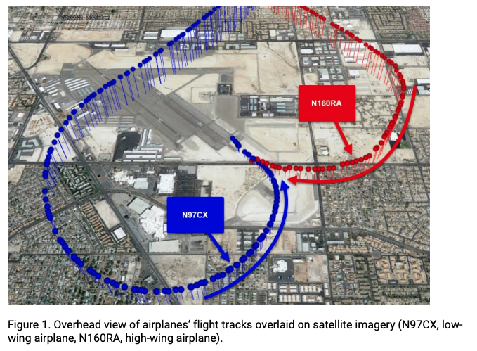 North Las Vegas flight paths