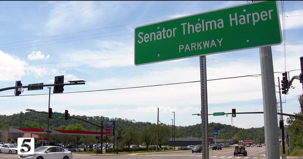 Portion of Clarksville Pike dedicated in honor of trailblazing Sen. Thelma Harper in North Nashville